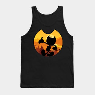 Gift Men Bendy Ink Games Vintage Tank Top